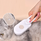 3-in-1 Steam Pet Brush – Groom, Clean & Massage