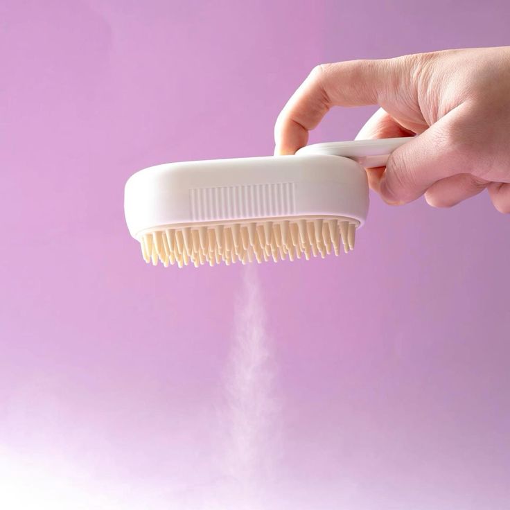 3-in-1 Steam Pet Brush – Groom, Clean & Massage