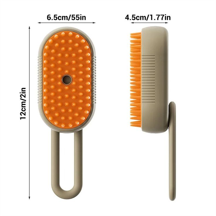 3-in-1 Steam Pet Brush – Groom, Clean & Massage