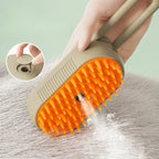 3-in-1 Steam Pet Brush – Groom, Clean & Massage