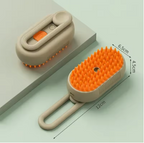3-in-1 Steam Pet Brush – Groom, Clean & Massage